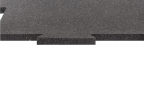 Pavele, Dale de cauciuc, tip PUZZLE, SBR, 100cm x 100cm, Negru ***