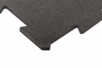 Pavele, Dale de cauciuc, tip PUZZLE, SBR, 100cm x 100cm, Negru ***