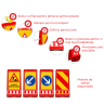 Atenționare Podea Umedă – Baliză profesională– Panou Avertizare