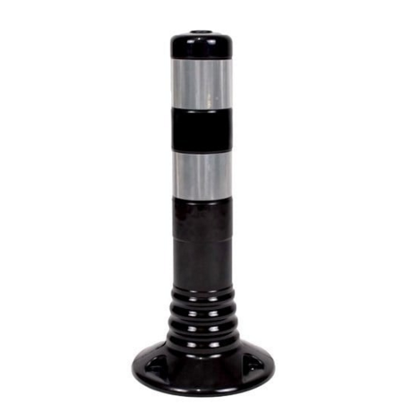 Stalp negru din cauciuc inaltime 45cm, TPU