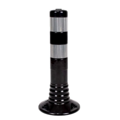 Stalp negru din cauciuc inaltime 45cm, TPU