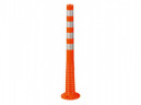 Stalp portocaliu din cauciuc inaltime 1 metru, TPU