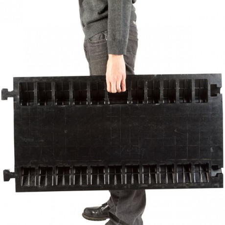 Rampa de protectie pentru cabluri, 5 canale