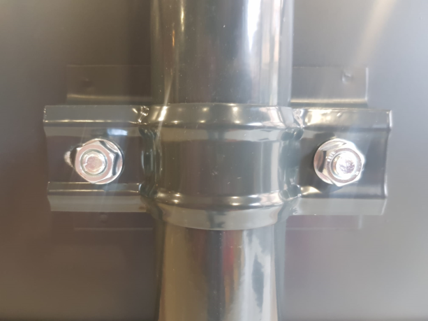 Saiba plata, M8, 50 buc., pentru montaj indicatoare rutiere