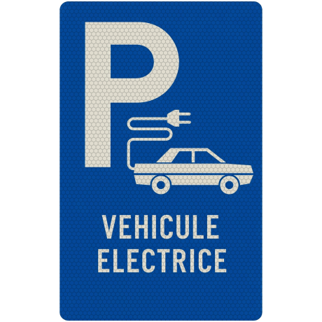 Parcare Rezervata Masinilor Electrice, G34E, indicator rutier | Semn de circulatie