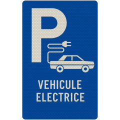 Parcare Rezervata Masinilor Electrice, G34E, indicator rutier | Semn de circulatie