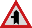 Intersectie cu un drum fara prioritate (A37), Indicator rutier | Semn de circulatie