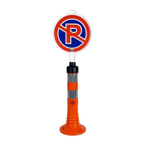 Stalp portocaliu din cauciuc inaltime 45cm, TPU