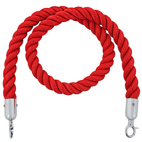 Cordon delimitare roșu cu două carabine argintii