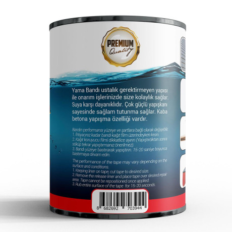 Bandă adezivă de reparare, acoperire și etanșare, 3M, impermeabilă, aderență puternică, 48mm x 120cm