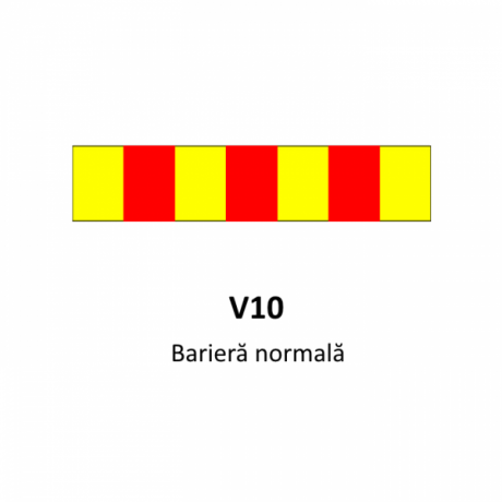 Bariera normala - Indicator rutier | Semn de circulatie