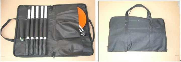 Oglinda de control auto, maner aluminiu, lanterna, diametru oglinda 30cm