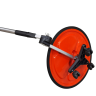 Oglinda de control auto, maner aluminiu, lanterna, diametru oglinda 30cm