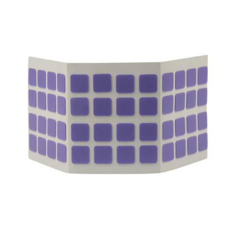 Pastile adezive nepermanente, pentru obiecte usoare, set 48 buc, 12 x 12mm