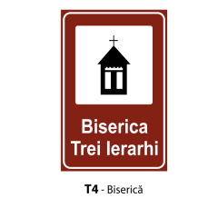 Biserica, Indicator rutier | Semn de circulatie