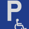 Parcare pentru persoane cu dizabilitati, handicap, G34h, Indicator rutier | Semn de circulatie