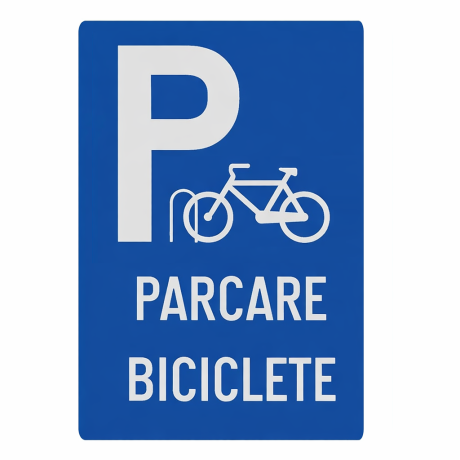 Parcare Rezervata Bicicletelor, G34B, indicator rutier | Semn de circulatie