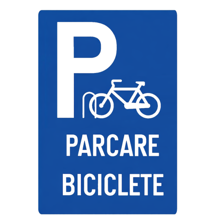 Parcare Rezervata Bicicletelor, G34B, indicator rutier | Semn de circulatie