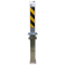 Blocator Parcare Telescopic Retractabil cu Cheie