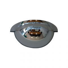 Oglinda acrilica de interior, diametru 80 cm, jumatate cerc, vizibilitate 180 grade ***