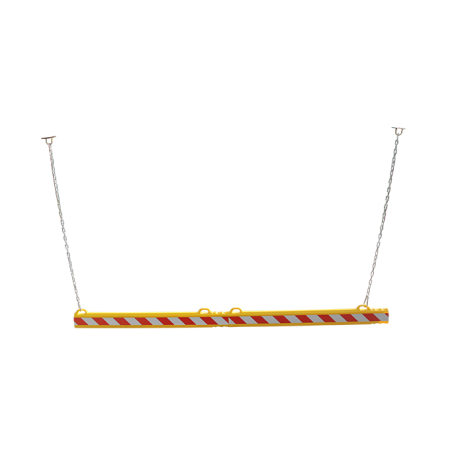 Limitator de inaltime cu lant 100x5cm,