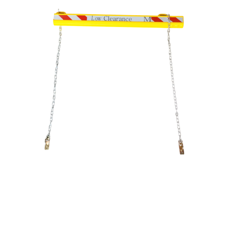 Limitator de inaltime cu lant 100x5cm,