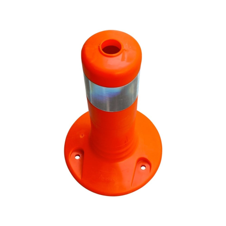 Stalp portocaliu din cauciuc inaltime 30cm, TPE