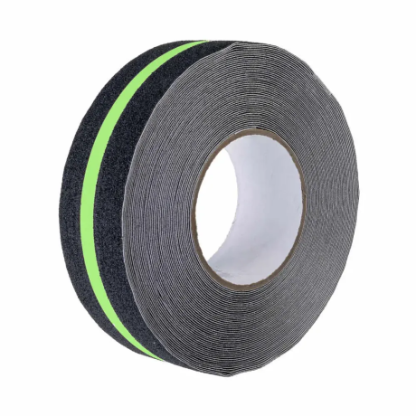 Banda antialunecare model fosforescent, rola 5cm x 25m
