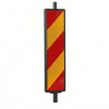 Baliză folie CLASA 2 din PVC 25 x 100cm, direcțională stânga/dreapta, fără SUPORT