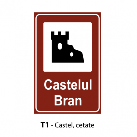 Castel, cetate, Indicator rutier | Semn de circulatie