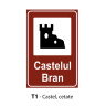 Castel, cetate, Indicator rutier | Semn de circulatie