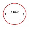 Oglinda de Observatie 360 grade, diametru 100 cm, cerc full