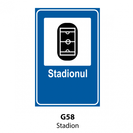 Stadion, Indicator rutier | Semn de circulatie