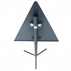 Stalp metalic, trepied, inaltime 1 metru, Ø 4.8 cm, mobil, ideal pentru indicatoare rutiere