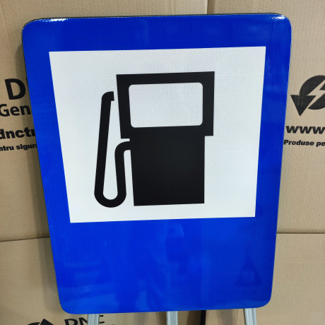 Statie de alimentare cu carburanti, Indicator rutier | Semn de circulatie