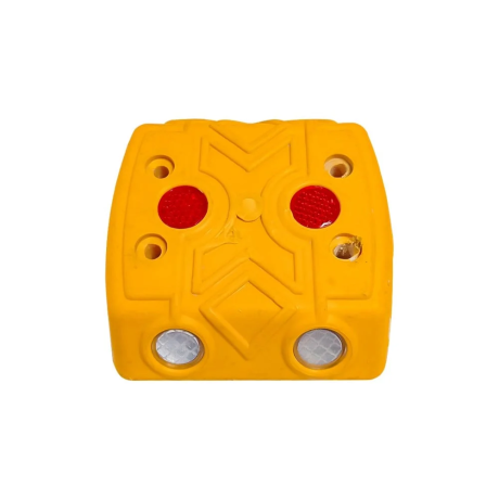 Buton rutier galben din PPC, model 12002