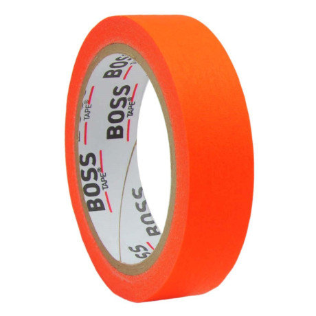 Banda de mascare si precizie, portocaliu, 50mm x 25m