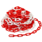 Lant Plastic 50m X 6mm, Alb Rosu