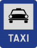 Statie de taximetrie, Indicator rutier | Semn de circulatie