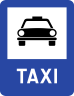 Statie de taximetrie, Indicator rutier | Semn de circulatie