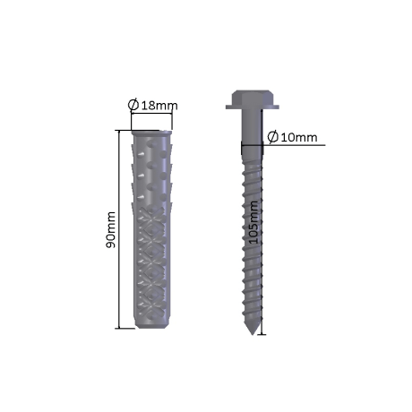Limitator de viteza, inaltime 5cm, cod DNC-5455