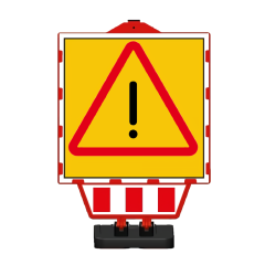 Baliza Semnalizare Lucrari - Atentie