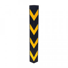 Coltar Cauciuc Protectie Perete Parcare, 10x80cm