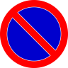 Stationarea interzisa C38, Indicator rutier | Semn de circulatie
