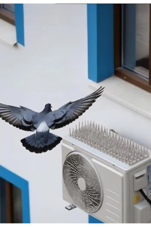 Țepi anti-păsări, set 2 bucăți, lungime 40 cm – soluție eficientă împotriva păsărilor