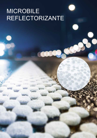 Microbile reflectorizante din sticla pentru marcaj rutier, sac 25 kg