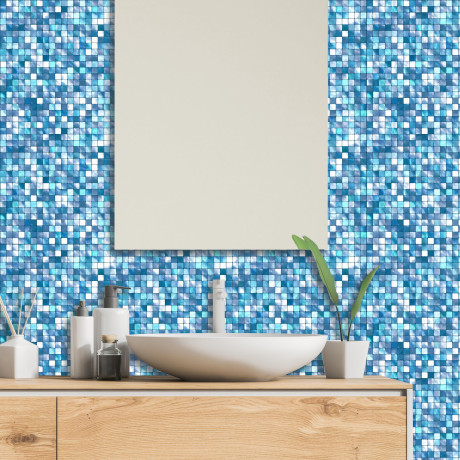 Panouri decorative din PVC, model MOZAIC, cutie cu 4 buc 30x30cm, 0.36m², grosime 0.55mm