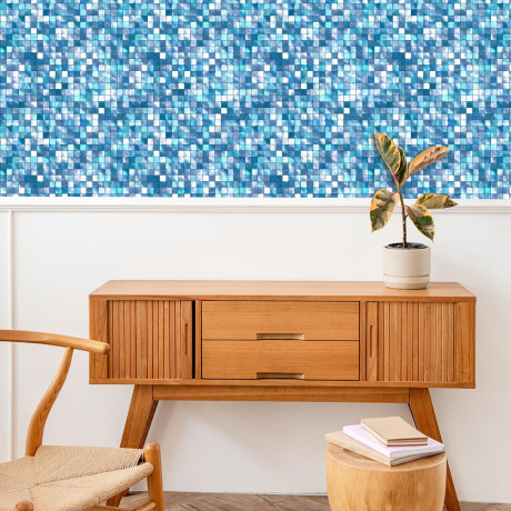 Panouri decorative din PVC, model MOZAIC, cutie cu 4 buc 30x30cm, 0.36m², grosime 0.55mm