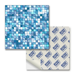 Panouri decorative din PVC, model MOZAIC, cutie cu 4 buc 30x30cm, 0.36m², grosime 0.55mm