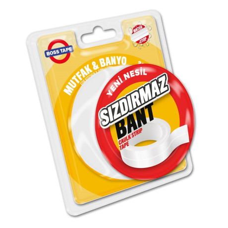 Banda adeziva etansare, waterproof, alba, 38mm x 3.35m